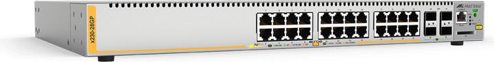 Actual product image Allied Telesis L2+ GE 24 POE+ and 4 SFP (24 ports)