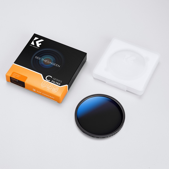 Productafbeelding K&F Concept Filter Slim 52 MM KV34 (52 mm, ND / grijsfilter)