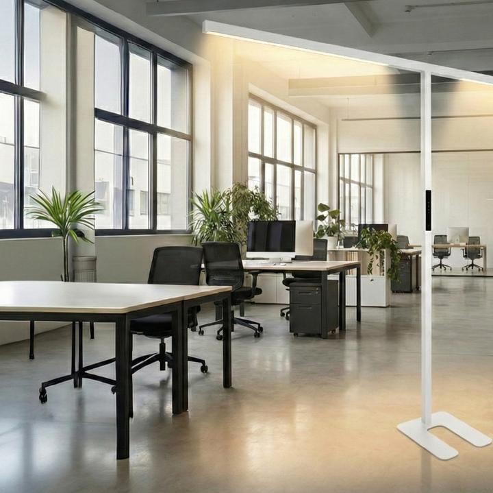 Produktbild Luxula LED-Büro-Stehleuchte - Slim Line, Duo (5000 lm)