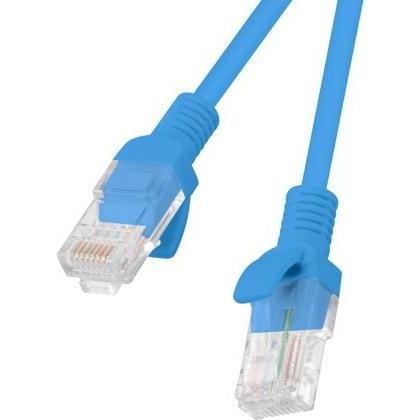 Lanberg Patchcord Kat.5e Utp 3m Niebieski Fluke Passed 10-Pack (U/UTP, CAT5e, 3 m), Netzwerkkabel