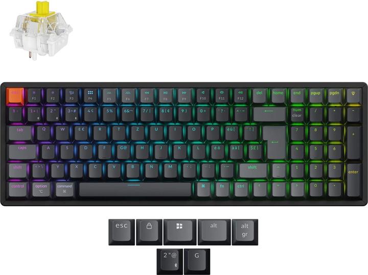 Actual product image Keychron K4 QMK V3 (CH, Wireless, Cable)