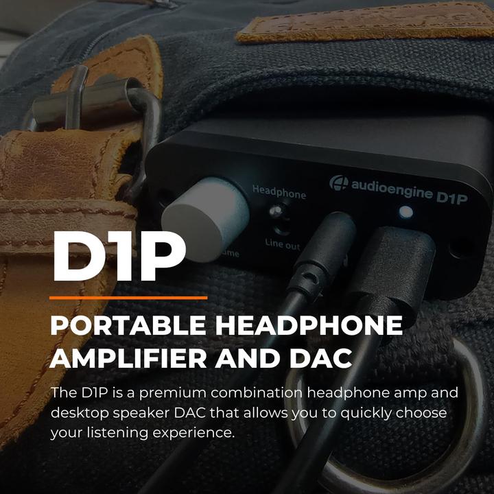 Immagine prodotto Audioengine D1P Portabler 32 Bit Kopfhörerverstärker und DAC (USB-DAC)