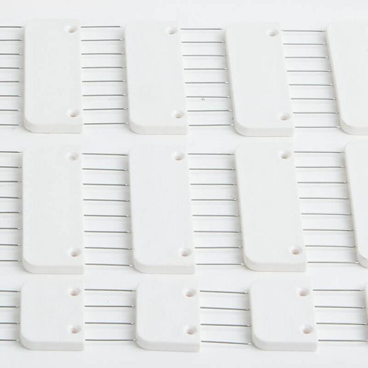 Immagine prodotto Knitpro Symfonie Aghi per pettinato con attacco, bianco