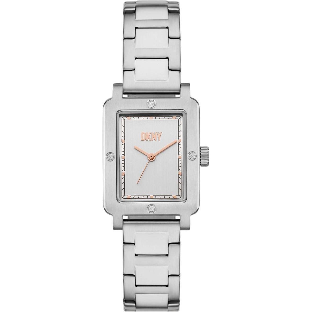 DKNY, Armbanduhr, City Rivet, Silber, (Analoguhr, 24 mm)
