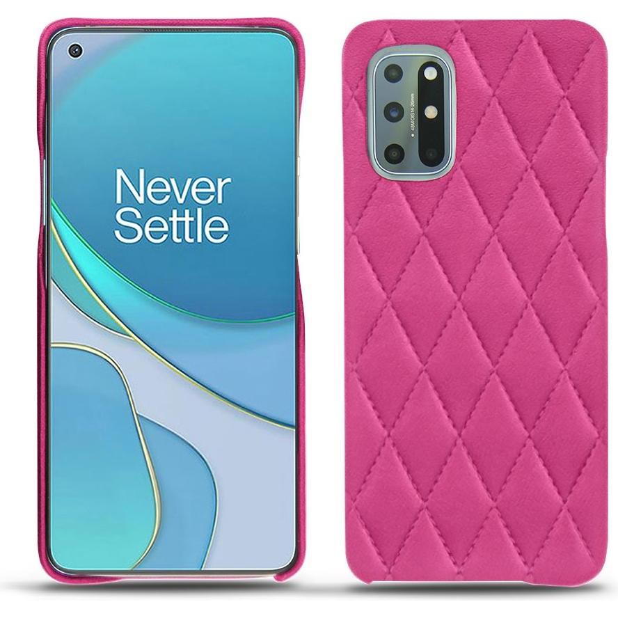 Noreve Lederschutzhülle (OnePlus 8T), Smartphone Hülle, Rosa