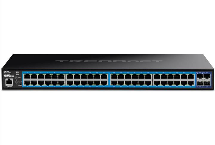 Actual product image Trendnet 52-Port Gigabit Web Smart Switch With 10g Sfp+ Slots (52 Ports)