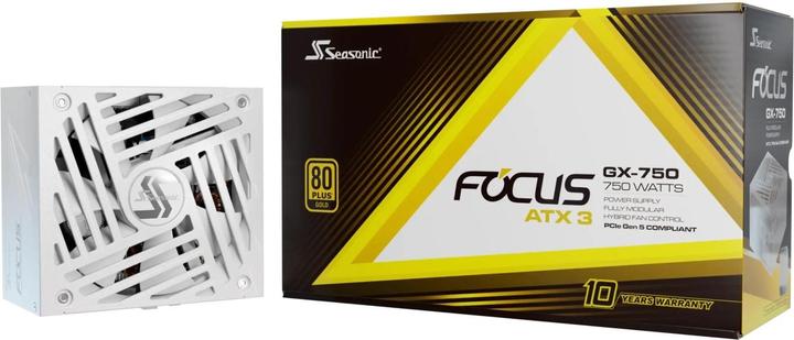 Produktbild Seasonic Focus GX-750 V4 750W ATX3.0 white (750 W)
