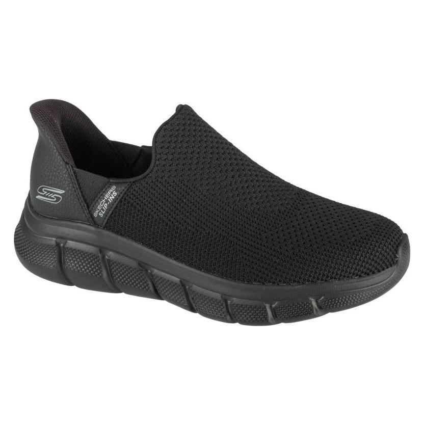 Skechers, Herren, Sneakers, Slip-Ins, Bobs Sport B Flex - Resilient Edge Black, Schwarz, (44)