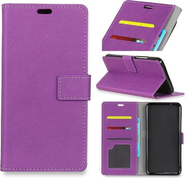 Image du produit MU Classic Housse en cuir avec motif en croix (OnePlus 5T)