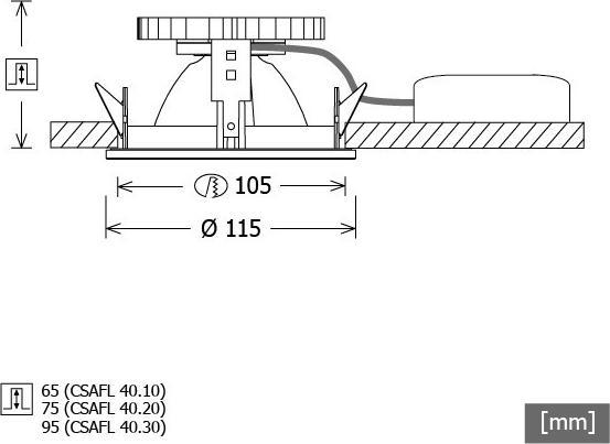 Actual product image LTS CSAFL 43.1027.50/DAL (1330 lm)