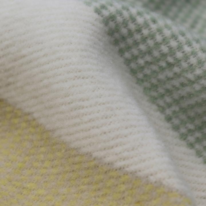 Produktbild Biederlack Wohndecke Stripe Delight grün (200 x 150 cm)