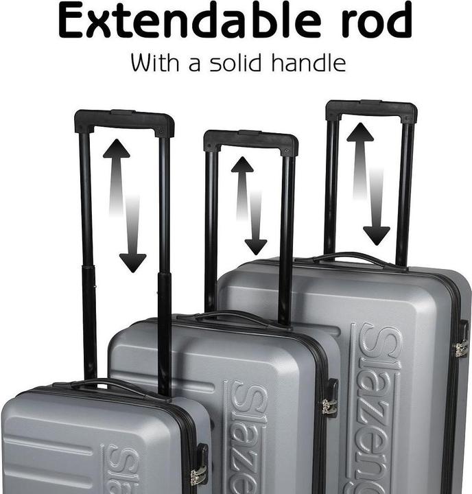 Actual product image Slazenger Trolley Set 18/22/26" ABS 3pcs