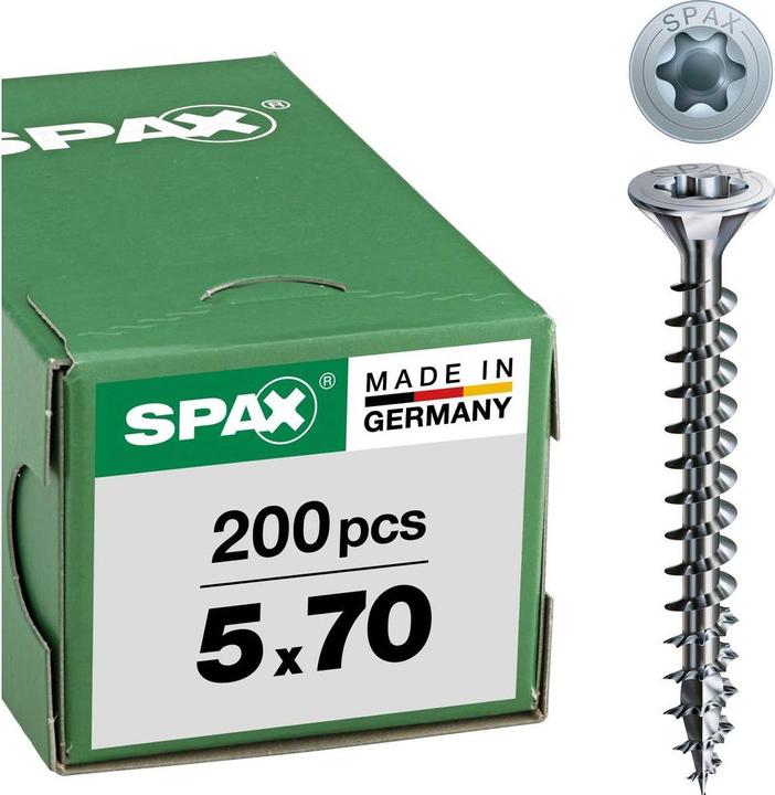 Actual product image Spax Senkmultikopf T-Star Plus T20 Vollgewinde Wirox (200 Screws per piece)