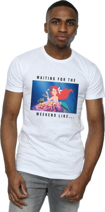 Image du produit Disney Princess - T-shirt ARIEL WAITING FOR THE WEEKEND - Homme (5XL)