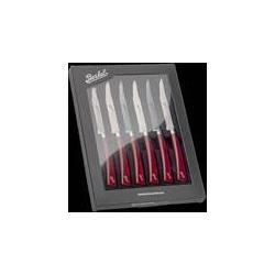 Thumbnail - Berkel Elegance Rot - Set mit 6 Steakmesser, Besteck, Rot
