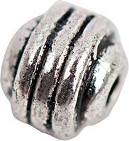 Image du produit Rico Perle gestreift, silber, 5 mm, Accessoires Display III