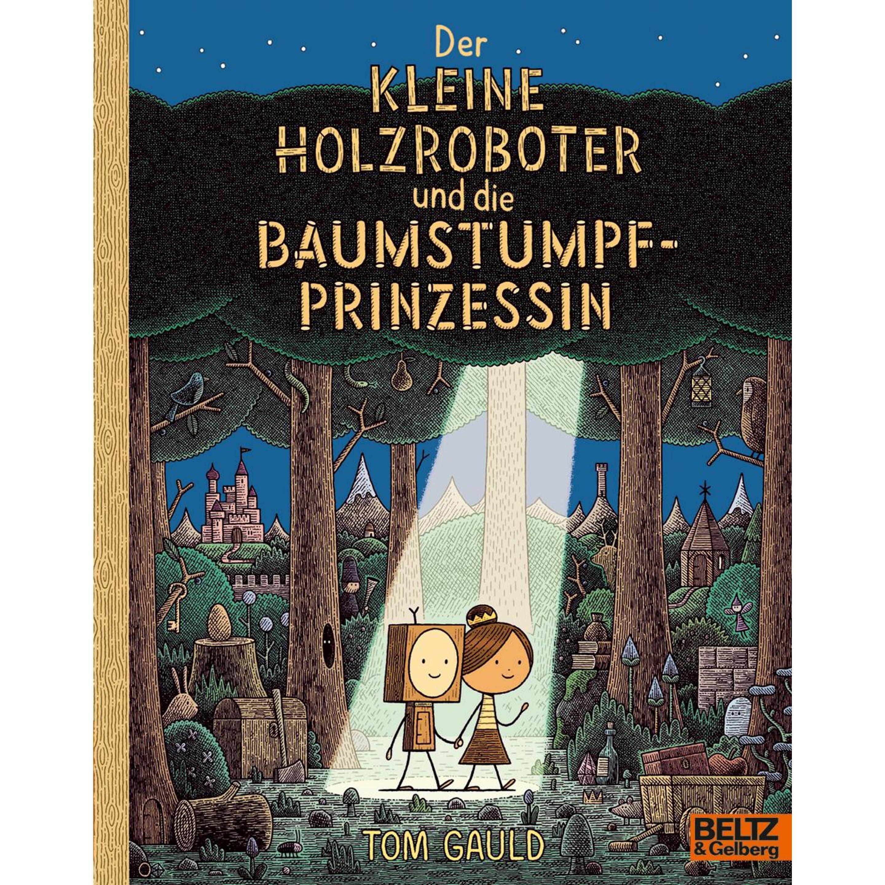 Der kleine Holzroboter und die Baumstumpfprinzessin, Kinderbücher von Jörg, Mühle