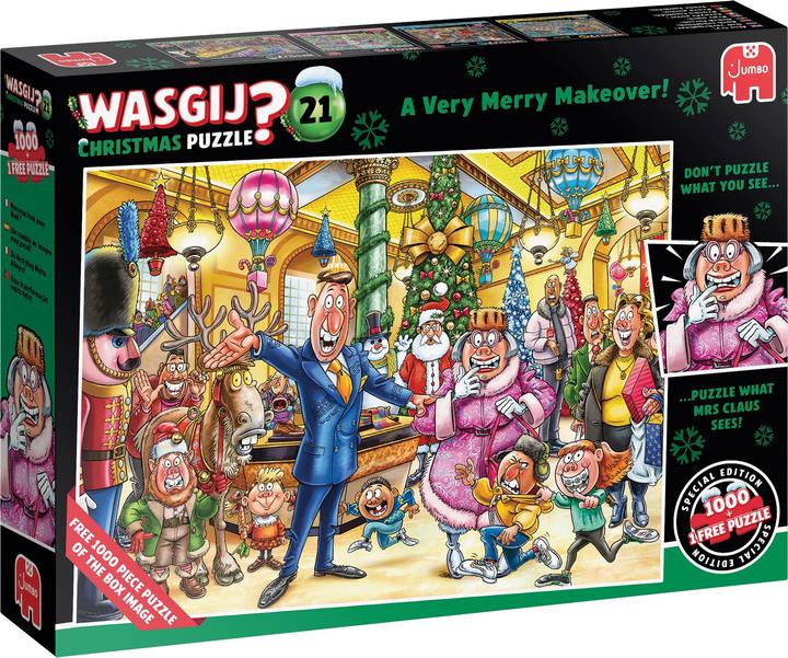 Jumbo Wasgij Christmas 21 (2x 1000 Teile) (1000 pièces)