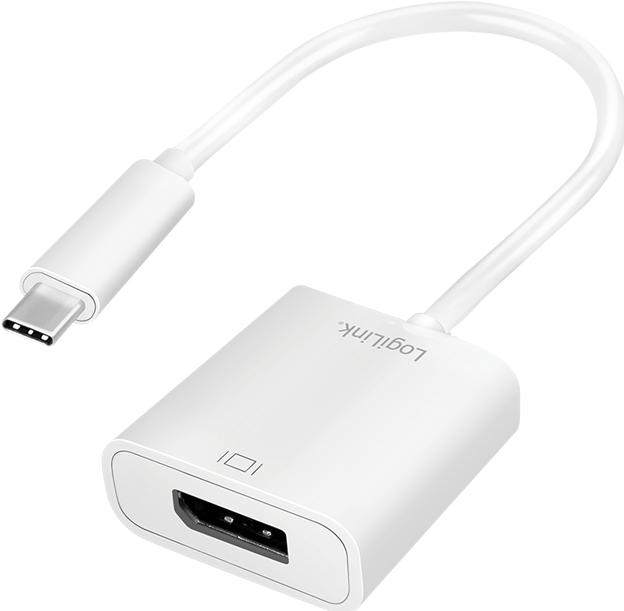 Produktbild LogiLink USB Typ-C zu (DP, 14 cm)