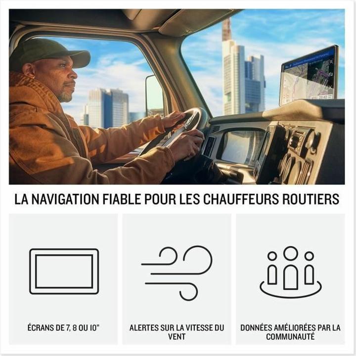 Productafbeelding Garmin dezl LGV820 8" vrachtwagen-gps, Europa (8")