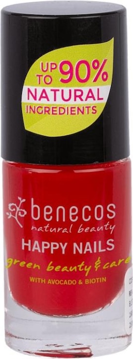 Benecos Smalto per unghie rosso vintage (Rosso vintage, Smalto)