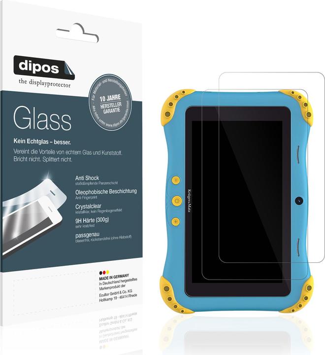 Actual product image Dipos Anti-Shock Screen Protector Clear (Krueger Matz FUN 708)