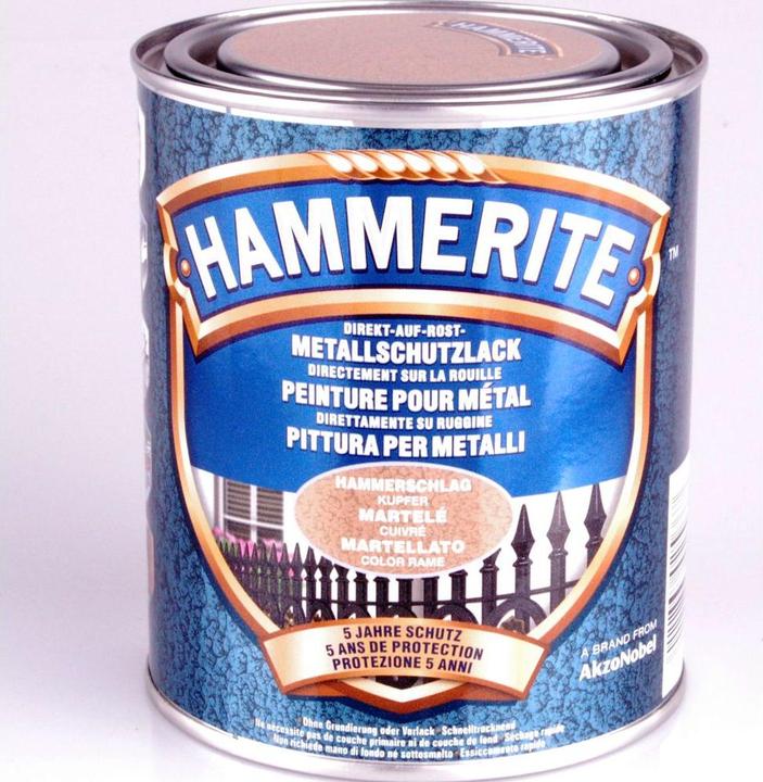 Actual product image Hammerite Metall-Schutzlack Hammerschlag (750 ml, Copper)