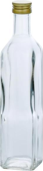 Produktbild Axentia Glasflasche, eckig, ca. 500 ml (0.50 l)