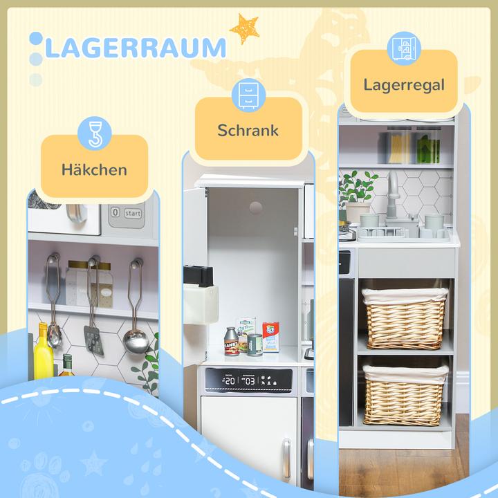 Produktbild Aiyaplay Kinderküche MDF Weiss
