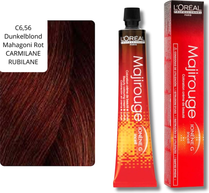 Immagine prodotto L'Oréal Professionnel Majirel (6,56 Rosso mogano biondo scuro)
