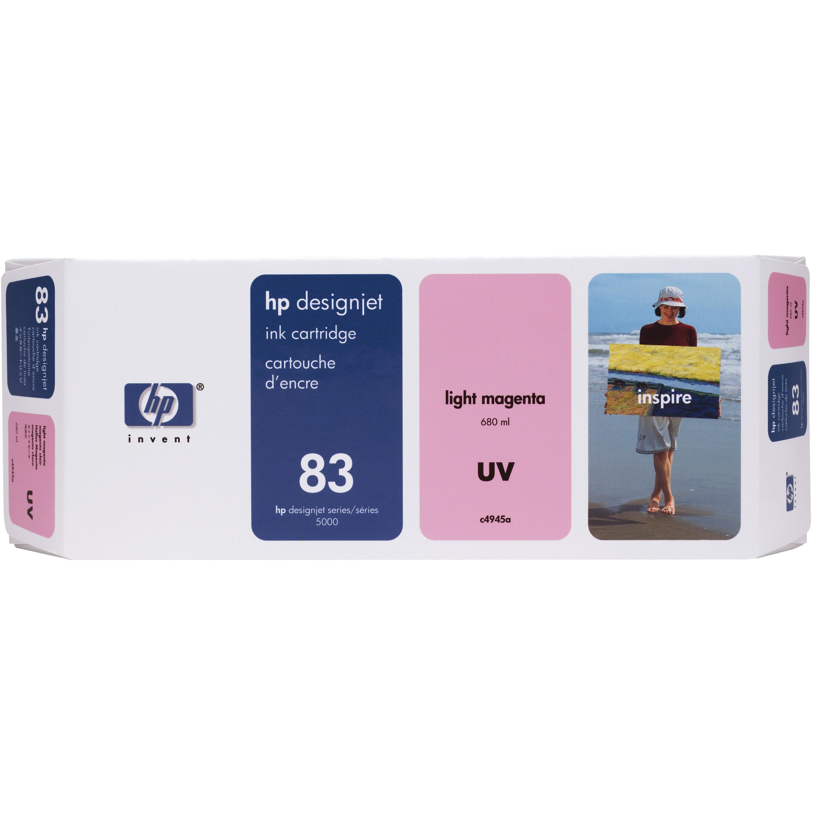 HP, Druckerpatrone, 83 (PBK)