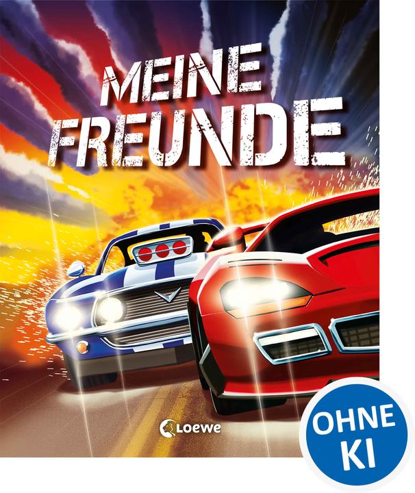 Produktbild Meine Freunde Rennautos (Deutsch, Loewe Eintragbücher, Michael Böhm, 2018)