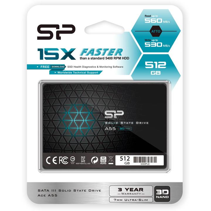 Actual product image Silicon Power Ace A55 (512 GB, 2.5")