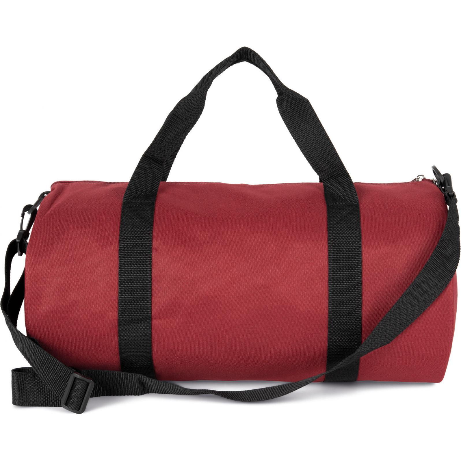 Thumbnail - Kimood, Tasche, Recycelte Duffle-Tasche mit Fronttasche, Rot