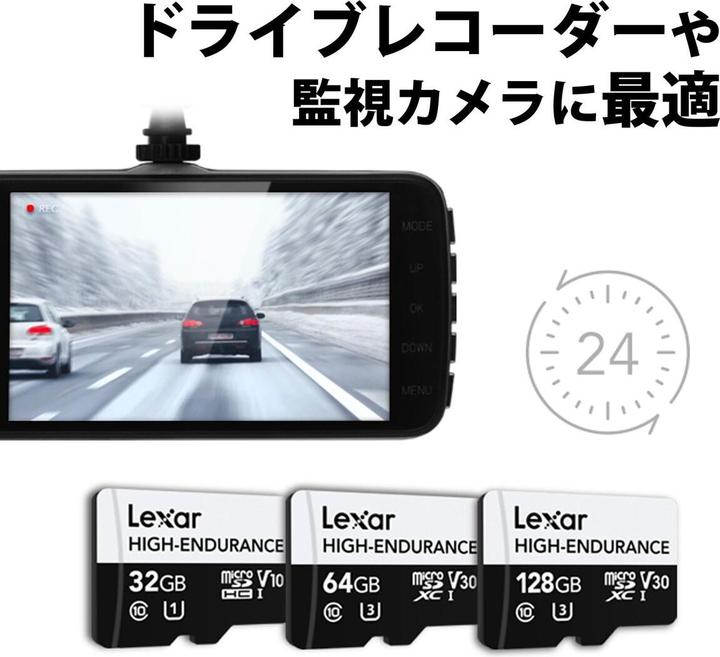 Actual product image Lexar MEMORY MICRO SDXC 128GB UHS-I/LMSHGED128G-BCNNG (128 GB, microSDHC, microSDXC, U3, UHS-I)