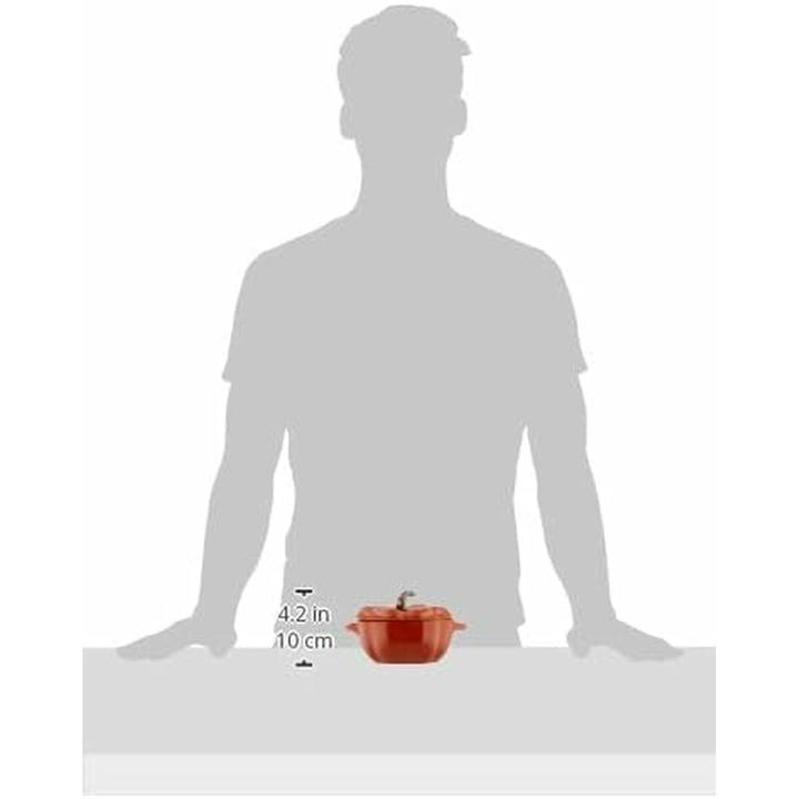 Produktbild Staub Bräter Kürbis (12.50 cm, Bräter + Schmortopf, Gusseisen)