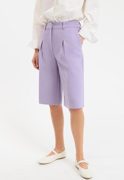 Image du produit La Redoute Collections Bermuda-Shorts mit Falten (48)