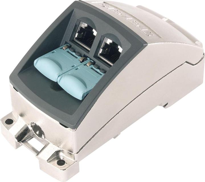 Siemens Ind. Ethernet FASTCONNECT RJ45 modular outlet Base Modul 2FE WECHSELEINSETZ