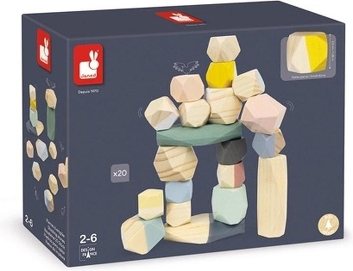 Produktbild Janod Sweet Cocoon Stapelstenen