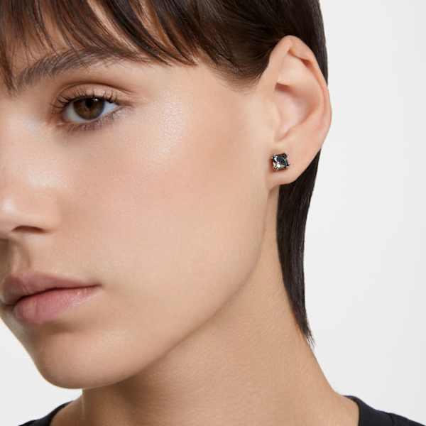 Produktbild Swarovski Ohrring Millenia - Schwarz und Silber (Metall)