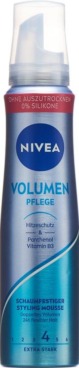 Produktbild NIVEA Volume & Hold Styling Mousse (150 ml, Volumenschaum)