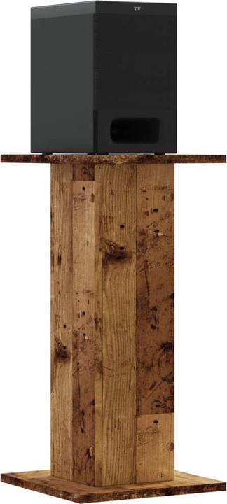 Actual product image vidaXL Speaker stand 2 pcs. -Optics 30 x 30 x 60 cm (1 pair, Stand, Not movable)