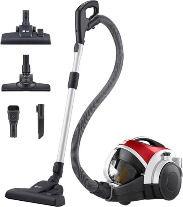 LG Bagless Vacuum Cleaner VK8506NHAG Red 650 W