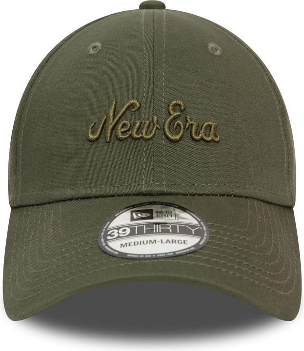 Image du produit New Era 39Thirty Stretch Cap - BRAND SCRIPT olive (S)