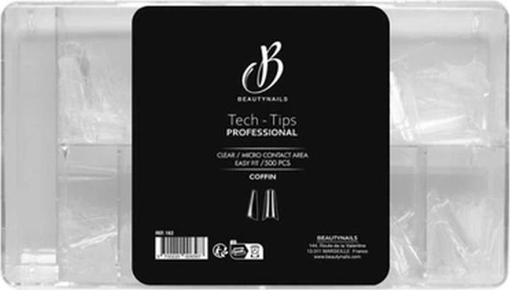 Actual product image Beautynails Bna Tips Tech-Tips Coffin (Artificial nails)