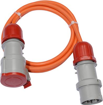 EB Troller Übergangsskabel PUR Euro 16A Phasenwender/Euro 16A (2 m)