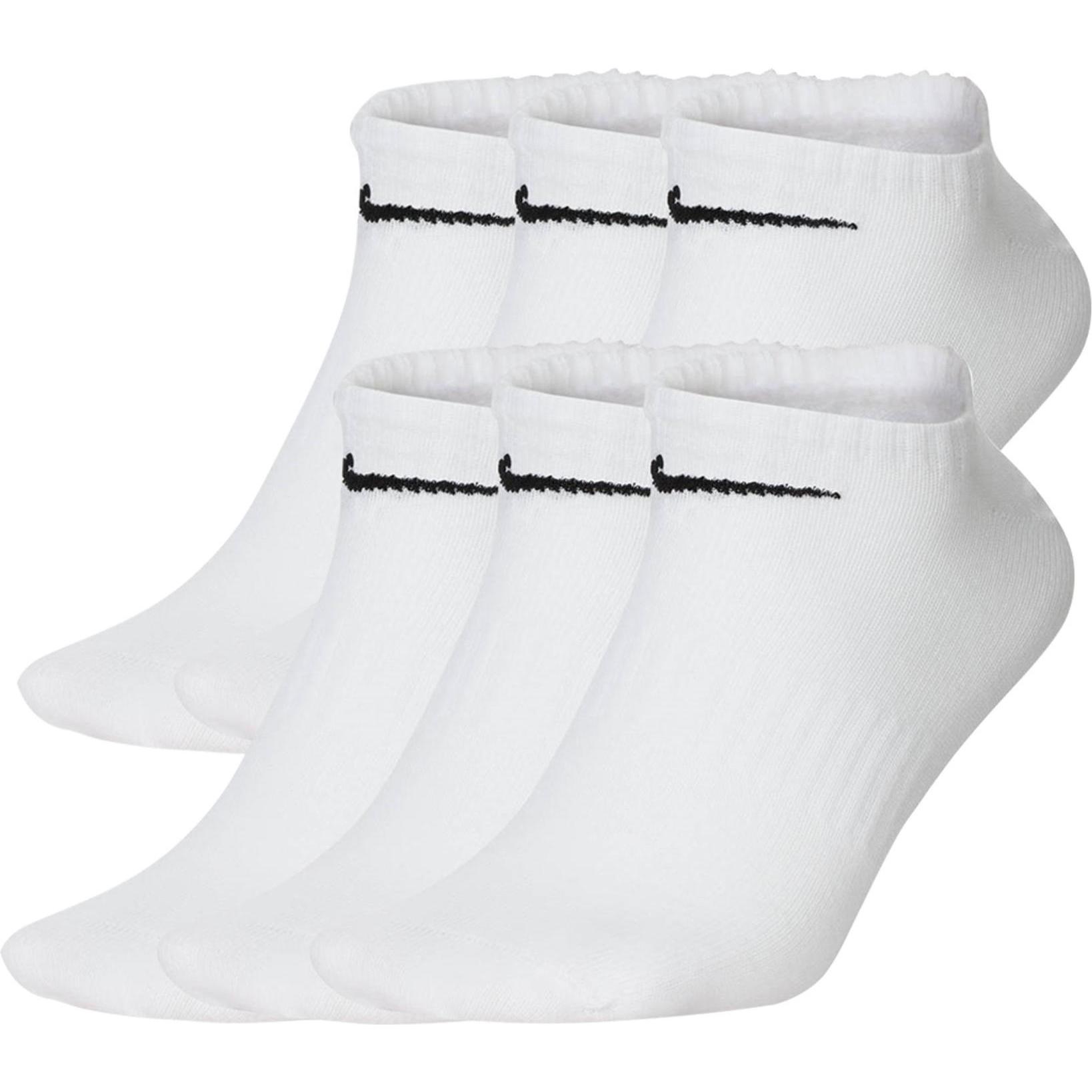 Thumbnail - Nike, Herren, Socken, Socken Sportlich, Weiss, (6er Pack, One Size)