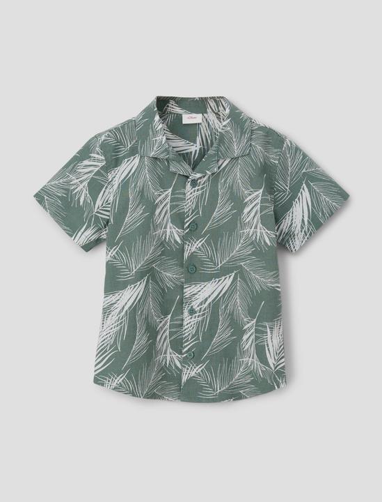 Immagine prodotto s.Oliver Hemd Kurzarmhemd mit All-over-Print (92)