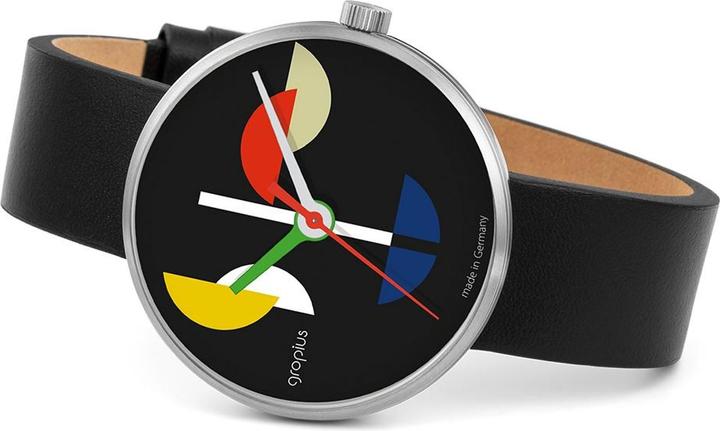 Produktbild Walter Gropius Unisexuhr Triade der Sinne (Analoguhr, 39 mm)