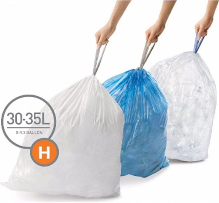 Actual product image Simplehuman Trash bags (20x, 35 l)